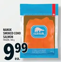 Metro Nanuk smoked coho salmon offer