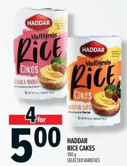 Metro Haddar rice cakes offer