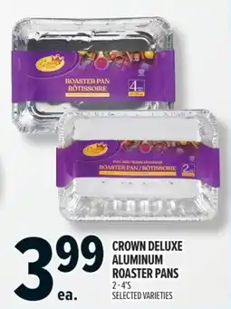 Metro Crown deluxe aluminum roaster pans offer