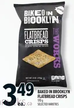 Metro Baked in brooklyn flatbread crisps offer