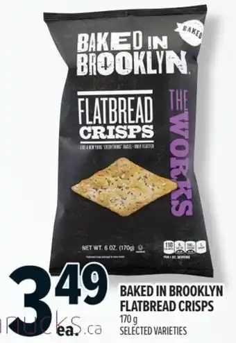 Metro Baked in brooklyn flatbread crisps offer