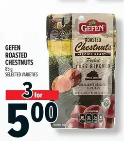 Metro Gefen roasted chestnuts offer