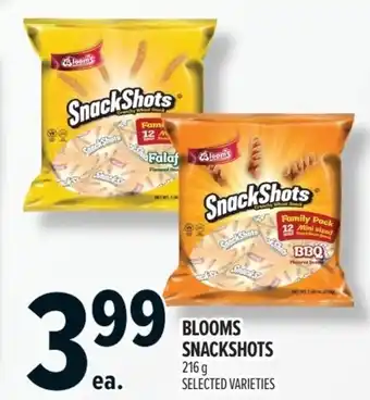 Metro Blooms snackshots offer