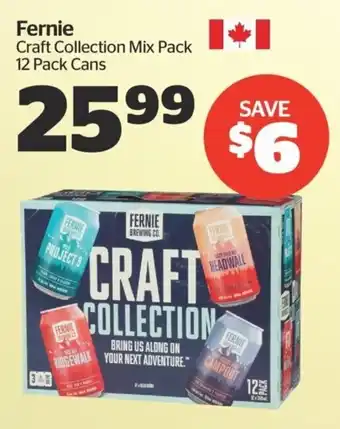 Calgary Co-op Fernie Craft Collection Mix Pack offer