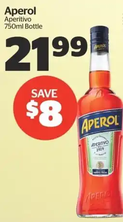 Calgary Co-op Aperol Aperitivo offer