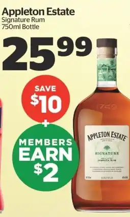 Calgary Co-op Appleton Estate Signature Rum offer