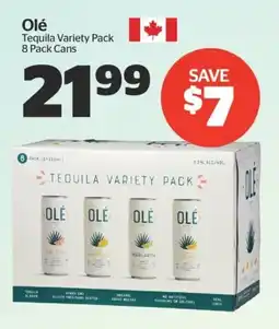 Calgary Co-op Olé Tequila Variety Pack offer