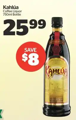 Calgary Co-op Kahlúa Coffee Liquor offer