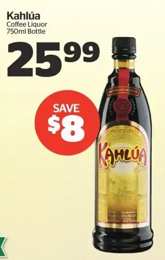 Calgary Co-op Kahlúa Coffee Liquor offer