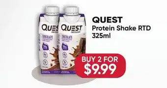 Healthy Planet QUEST Protein Shake RTD offer