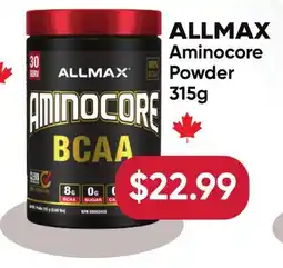 Healthy Planet ALLMAX Aminocore Powder offer