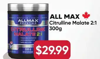 Healthy Planet ALL MAX Citrulline Malate 2:1 offer
