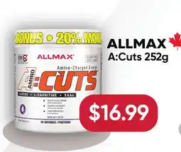 Healthy Planet ALLMAX offer
