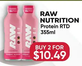 Healthy Planet RAW NUTRITION Protein RTD offer
