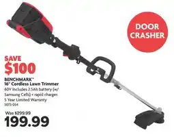 Home Hardware 16 Cordless lawn Trimmer offer