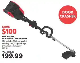 Home Hardware 16 Cordless lawn Trimmer offer