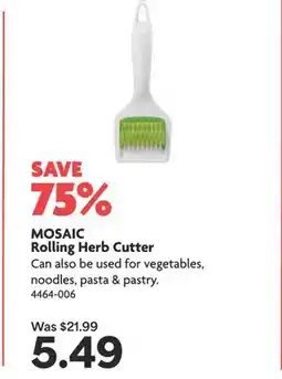 Home Hardware Rolling Herb cutter offer