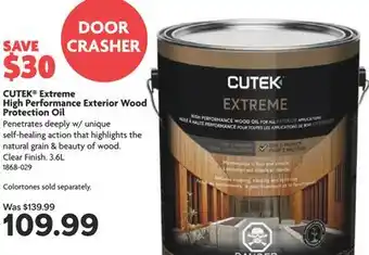 Home Hardware High Performing Exterior Wood Protection Oil offer