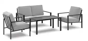 Walmart Mainstays Cobble Hill 4-Piece Conversation Set offer