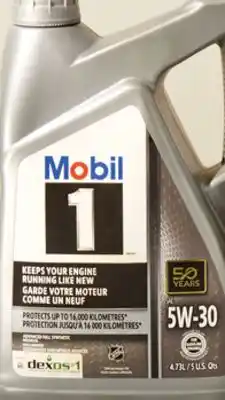 Walmart Mobil 1 Truck Full Synthetic Motor oil offer