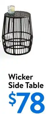 Walmart Wicker Table offer