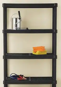 Walmart 5-Tier Plastic Shelf offer