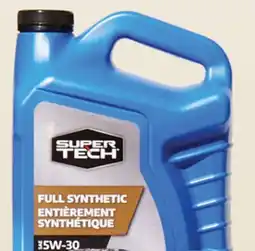 Walmart SuperTech Synthetic Motor Oil offer