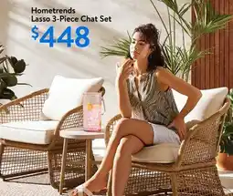 Walmart Hometrends Lasso 3-Piece Chat Set offer