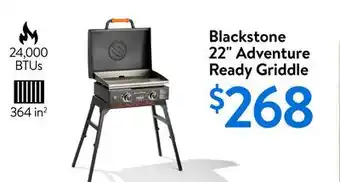 Walmart Blackstone 22 Adventure Ready Griddle offer