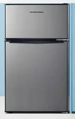 Walmart Hamilton Beach 3.1-cu. ft. Stainless Steel 2-Door Fridge offer