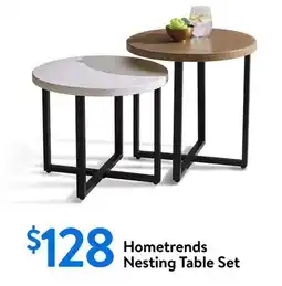 Walmart Hometrends Nesting Table Set offer