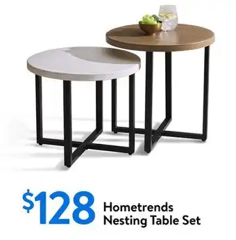 Walmart Hometrends Nesting Table Set offer