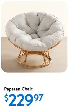 Walmart Papasan Chair offer