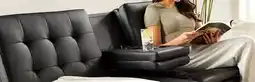 Walmart Memory Foam Futon with Cup Holder and USB Port offer