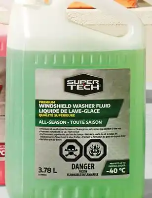 Walmart SuperTech Windshield Bug Wash offer