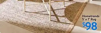 Walmart Hometrends 5' x 7' Rug offer