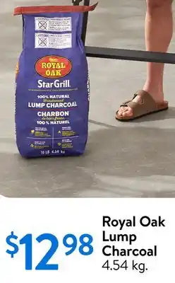 Walmart Royal Oak Lump Charcoal offer