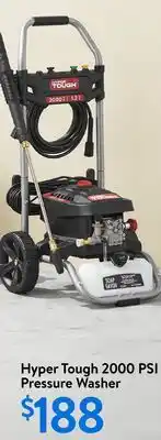 Walmart Hyper Tough 2000 PSI Pressure Washer offer
