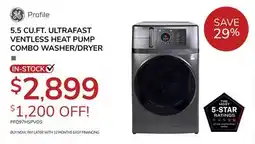 Goemans Appliances Profile 5.5 CU. FT. ULTRAFAST VENTLESS HEAT PUMP COMBO WASHER/DRYER offer