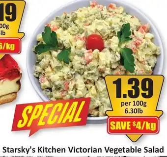 Starsky Starsky's Kitchen Victorian Vegetable Salad offer