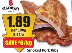 Starsky Smoked Pork Ribs offer