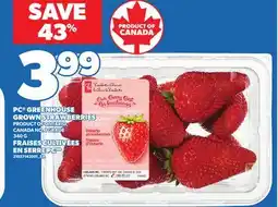 Independent City Market PC GREENHOUSE GROWN STRAWBERRIES, 340 G offer