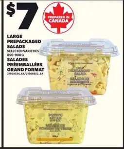 Independent City Market LARGE PREPACKAGED SALADS, 850-908 G offer