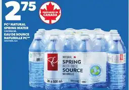 Independent City Market PC NATURAL SPRING WATER, 24X500 ML offer