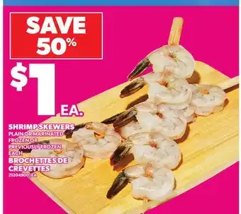 Independent City Market SHRIMP SKEWERS offer