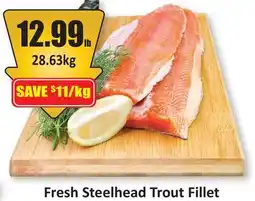 Starsky Fresh Steelhead Trout Fillet offer