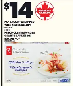 Independent City Market BACON-WRAPPED WILD SEA SCALLOPS, 260 G offer
