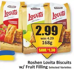 Starsky Roshen Lovita Biscuits w/Fruit Filling offer