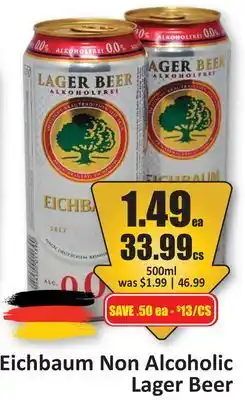 Starsky Eichbaum Non Alcoholic Lager Beer offer