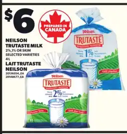Independent City Market NEILSON TRUTASTE MILK 2%,1% OR SKIM offer